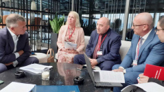 25. maj 2024. Članovi delegacije Narodne skupštine u Parlamentarnoj skuštini NATO na prolećnom zasedanju u Sofiji